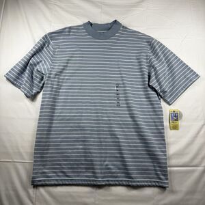 VTG Top Flite Men's XL Performance Stripe T-Shirt Quick Dry Breathable Blue NWT*